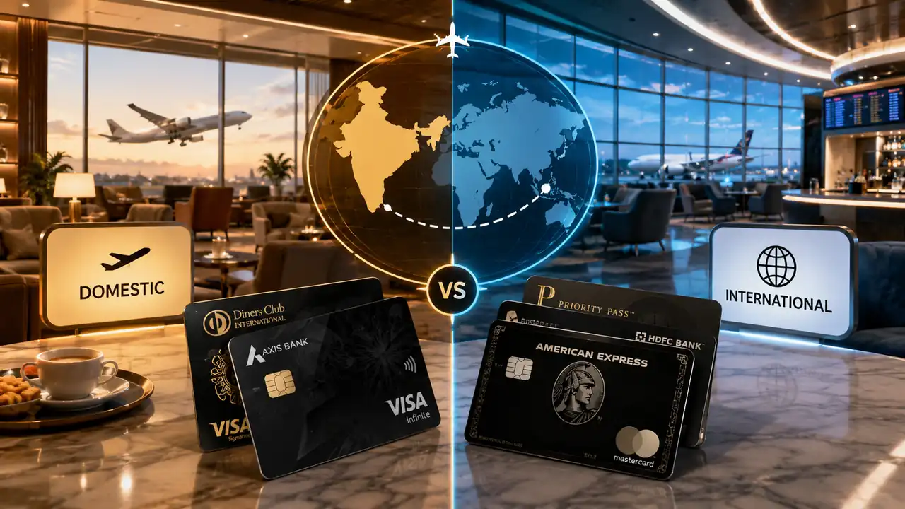 Best Credit Card for Lounge Access in India Domestic Vs International Coverage Compared
