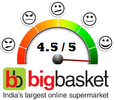 Bigbasket.com - Rating - Reviews - Online Grocery Shopping, Online Supermarket in India - Reliable and good online shopping sites