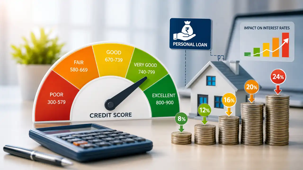 How Your Credit Score Affects Personal Loan Interest Rates