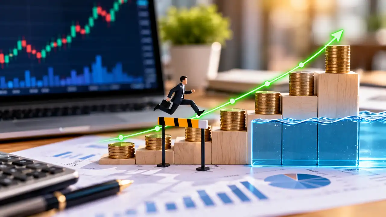 Hurdle Rate and High-Water Mark in PMS, Explained Simply-Financial Growth Overcoming Hurdles