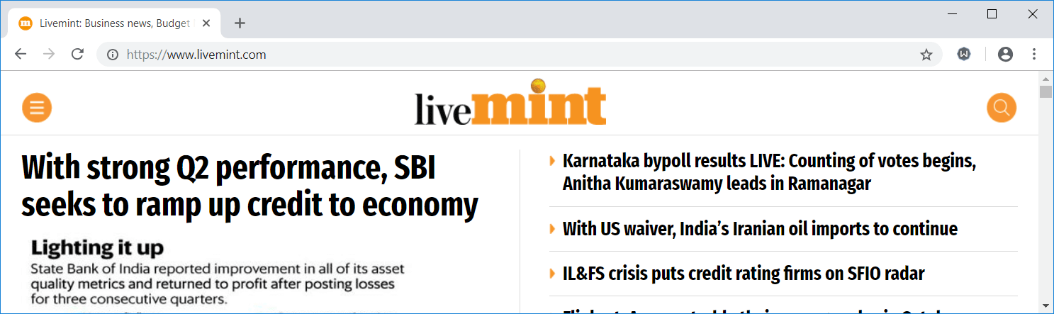 Livemint - Wikipedia of Finance - Best Finance Websites in India