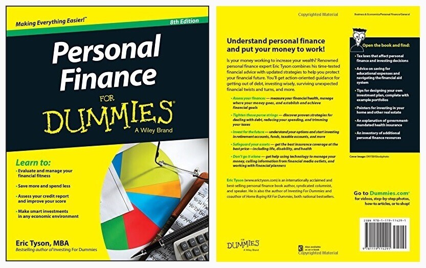 Personal Finance For Dummies - Best Personal Finance Books Young Adults - Best Money Books