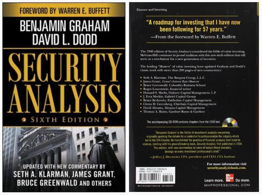 Security Analysis - Foreword by Warren Buffett Security Analysis Prior Editions - Investing in Mutual Funds Beginners India