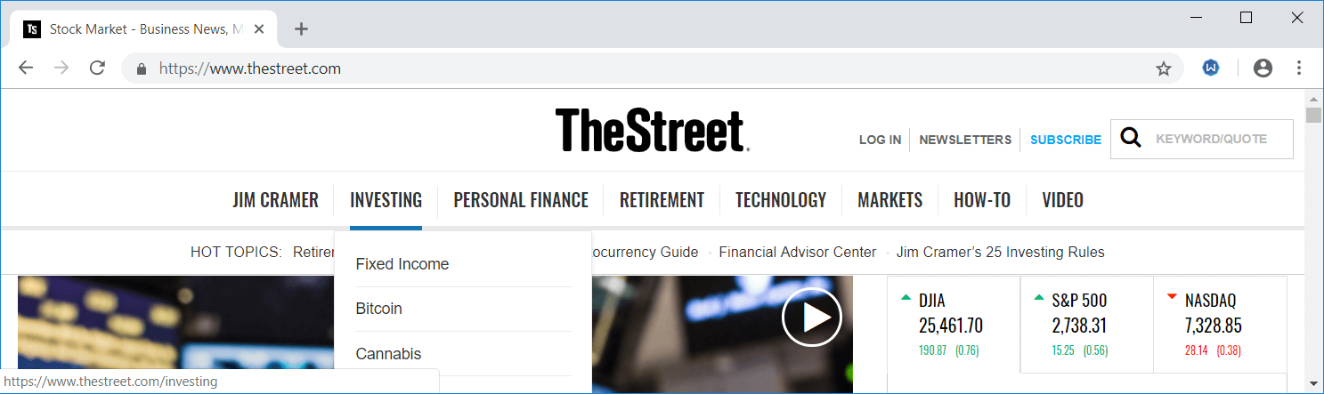 TheStreet - Wikipedia of Finance - Top Finance Websites in the World