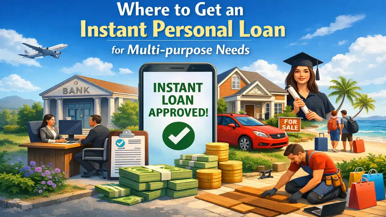 Where to Get an Instant Personal Loan for Multi-purpose Needs