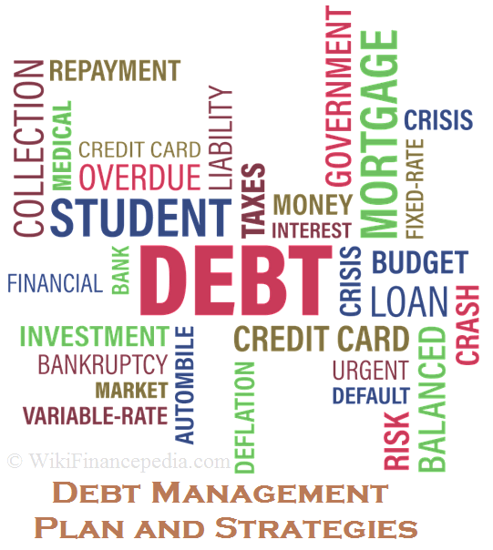 Wikipedia of Finance - e-learning course on Financial Planning Wikipedia Chapter - What is Debt Management Definition, Strategies, Plans with Examples